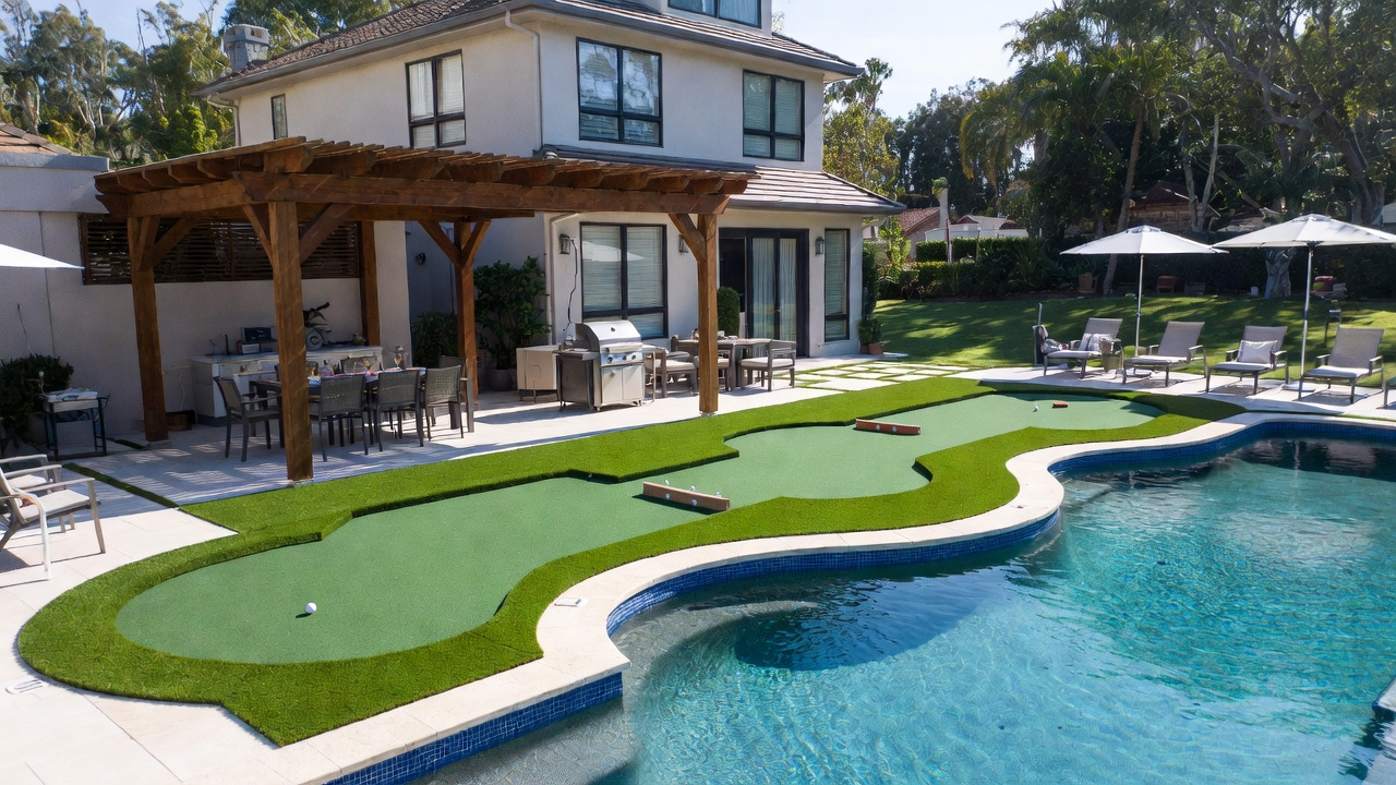 Ultimate Hosting pool and guest house